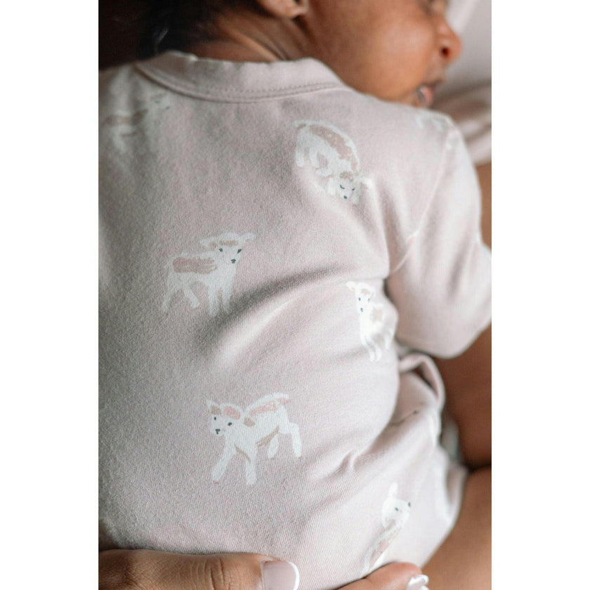The Littles Kimono Romper, Pink