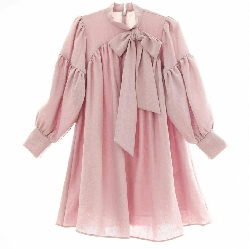 Talia dress (dusty-pink)