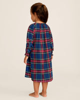 Girl's Brushed Twill Delphine Nightgown in Windsor Tartan