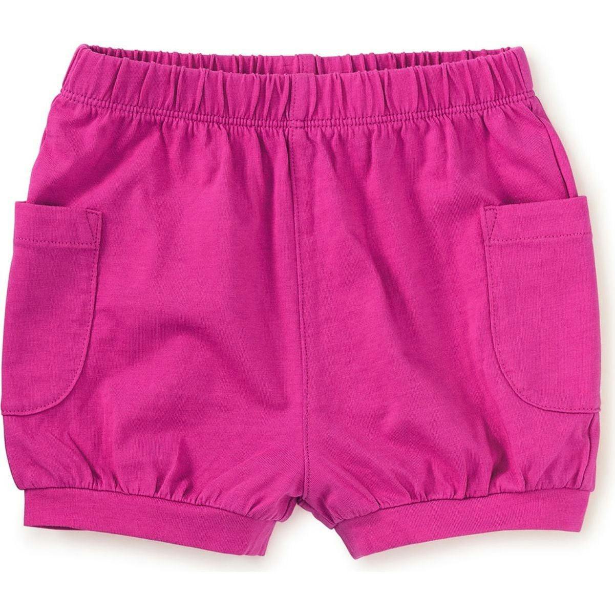 Bubble Pocket Baby Shorts, Pink