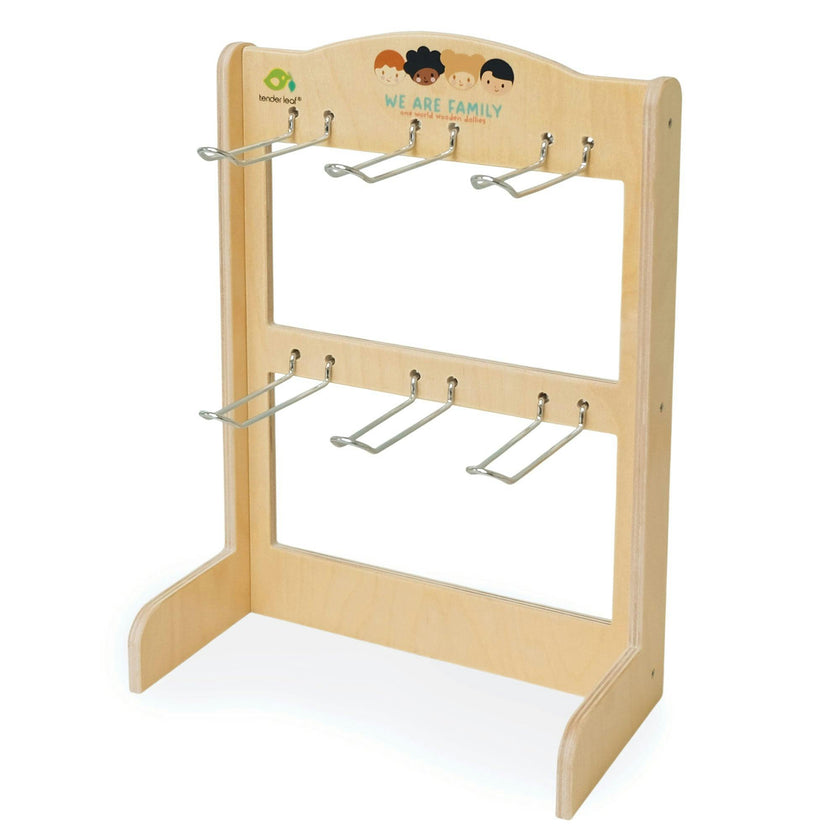We Are Family Doll Shelf