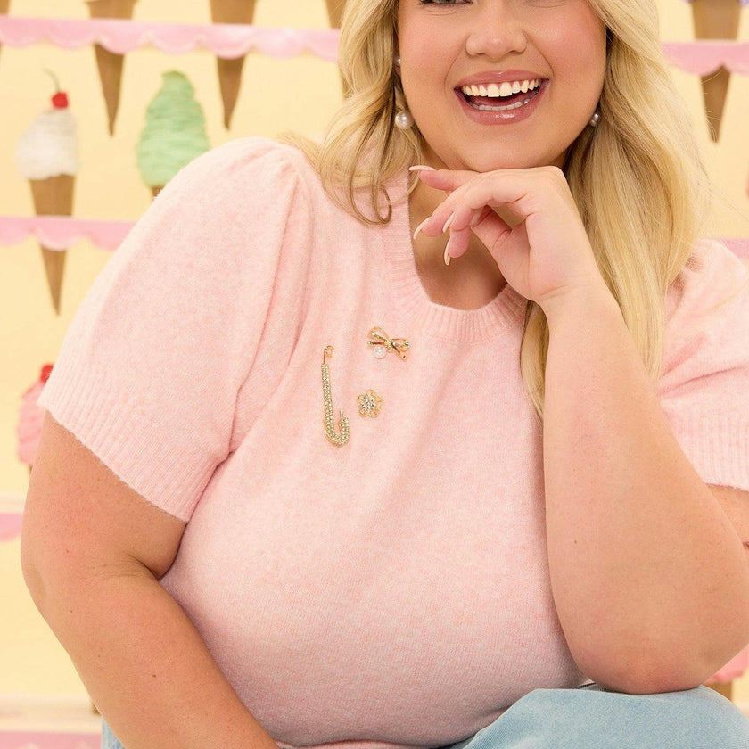 Lila Top in Pink