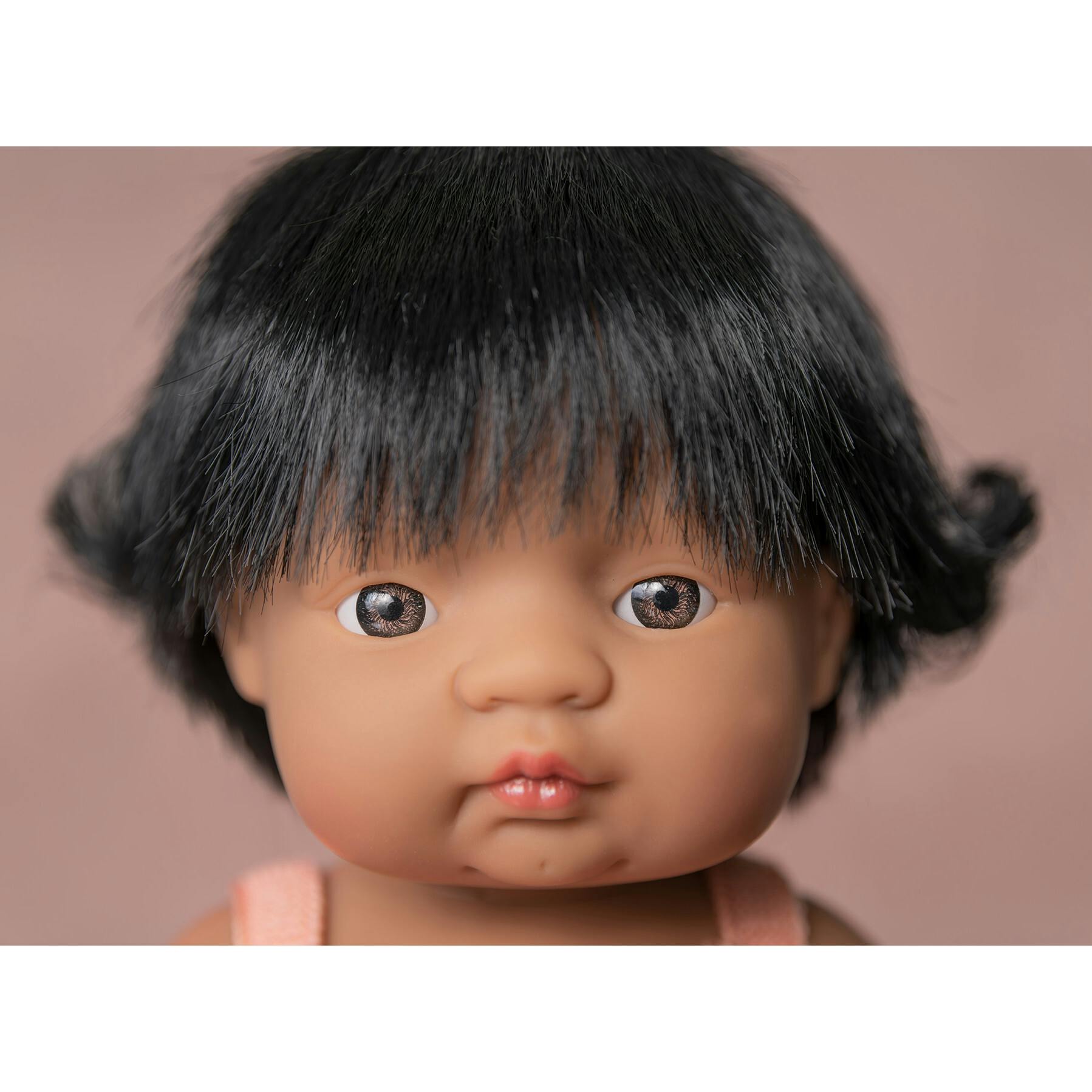 Colourful Edition Collection - Baby Doll Hispanic Girl 15” (salmon rompers)