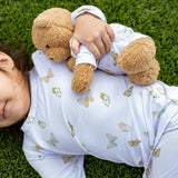 Teddy Plush Toy: Butterflies