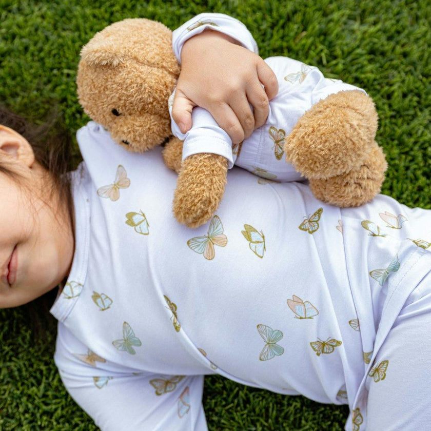Teddy Plush Toy: Butterflies