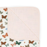 Original Cotton Muslin Quilt - Butterflies