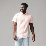 Organic Short Sleeve Seersucker Shirt