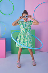 Phillipa Dress - Greenspring Groovy Floral