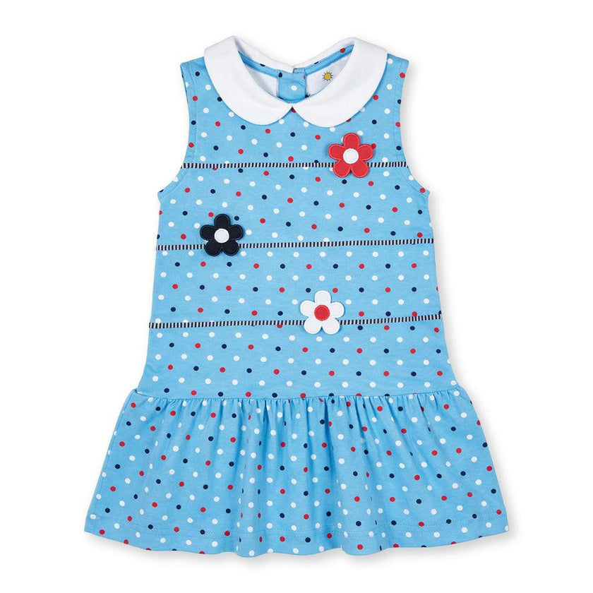 Printed Knit Dress With Flowers