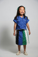 LAUREL SCALLOPED SUMMER SKIRT
