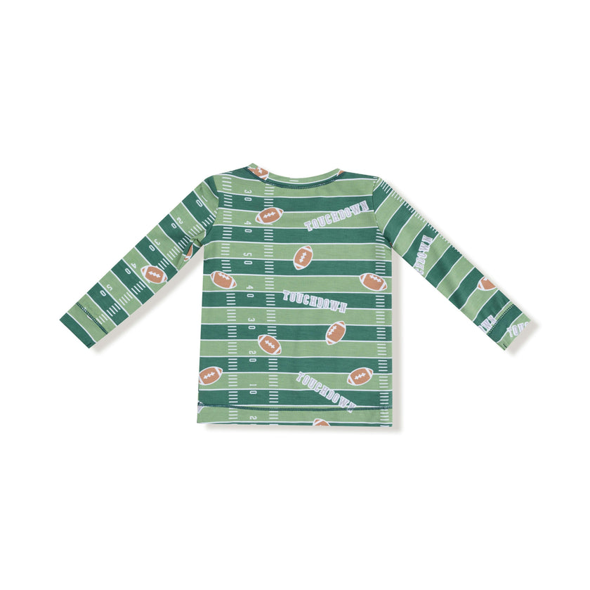 Football Field - Glow in the Dark - Long Sleeve Loungewear Set