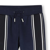 Navy Striped Jogging Pants