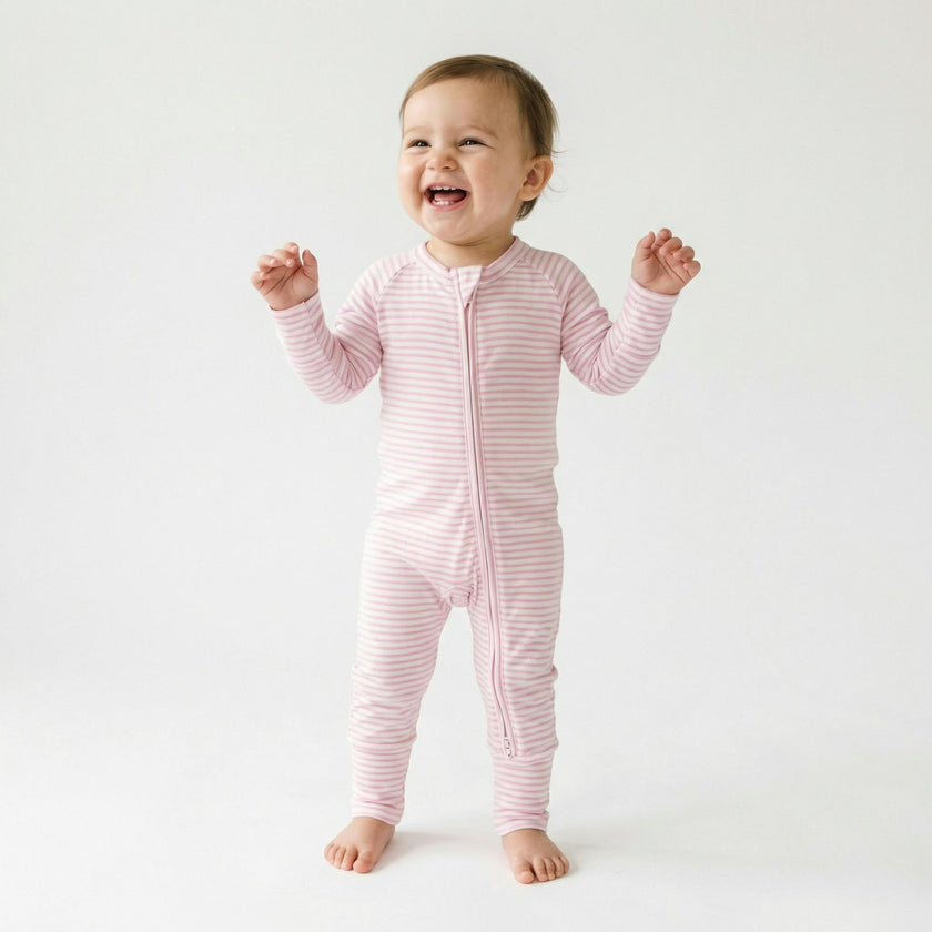 Ballet Stripe Bamboo Sleeper
