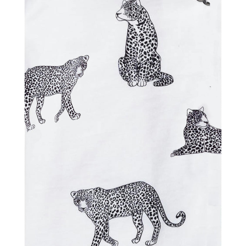 Women's Pima Pajama Set in Panthère de Paris