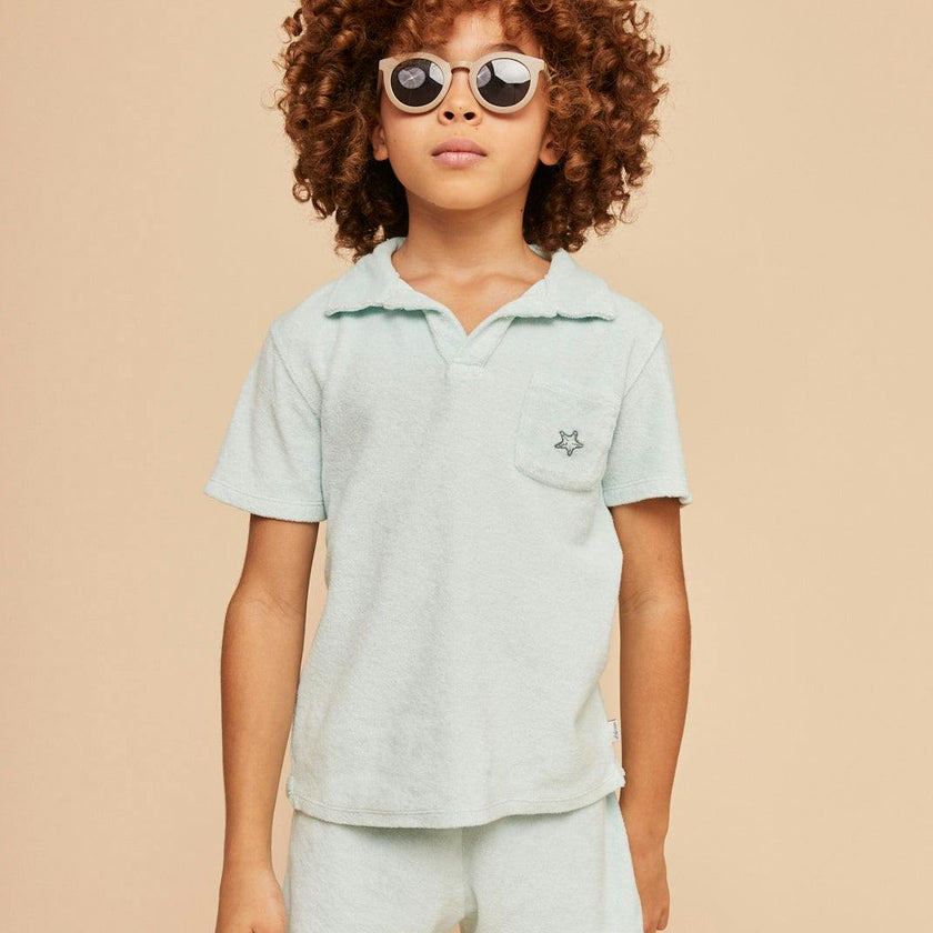 Terry Cotton Polo Shirt