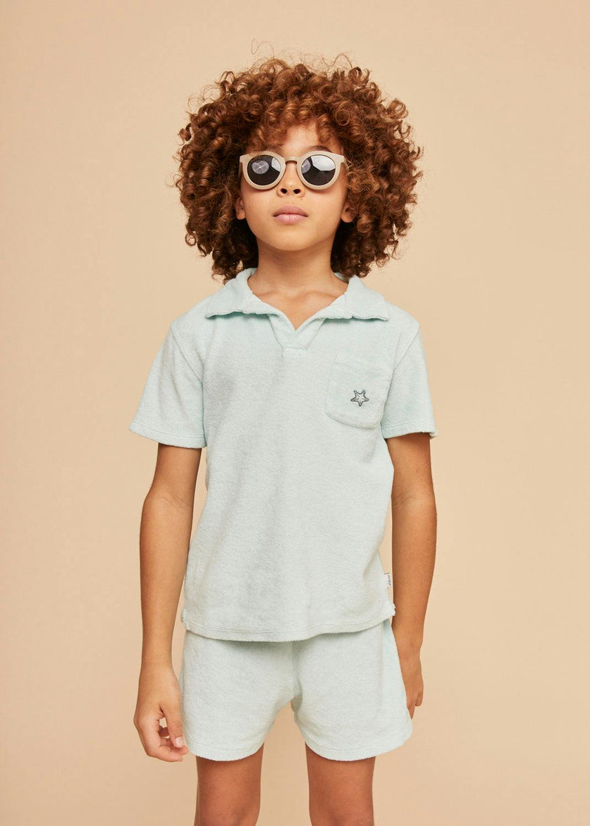 Terry Cotton Polo Shirt