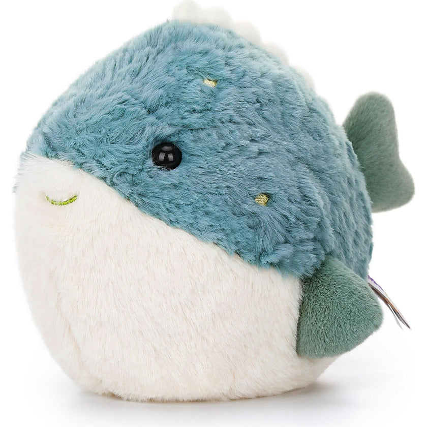 McHugs Abby Globefish 8" — Soft Weighted Cuddle Stuffed Animal