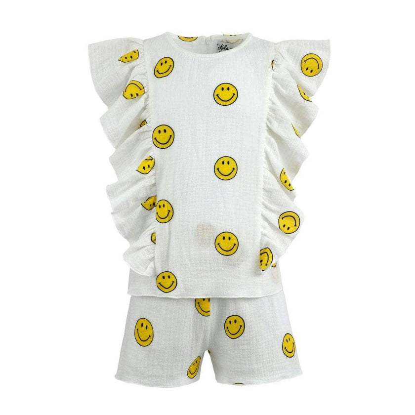 Linen All Smiles Set