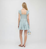 The Charlotte Nap Dress - Blue/Red Gingham