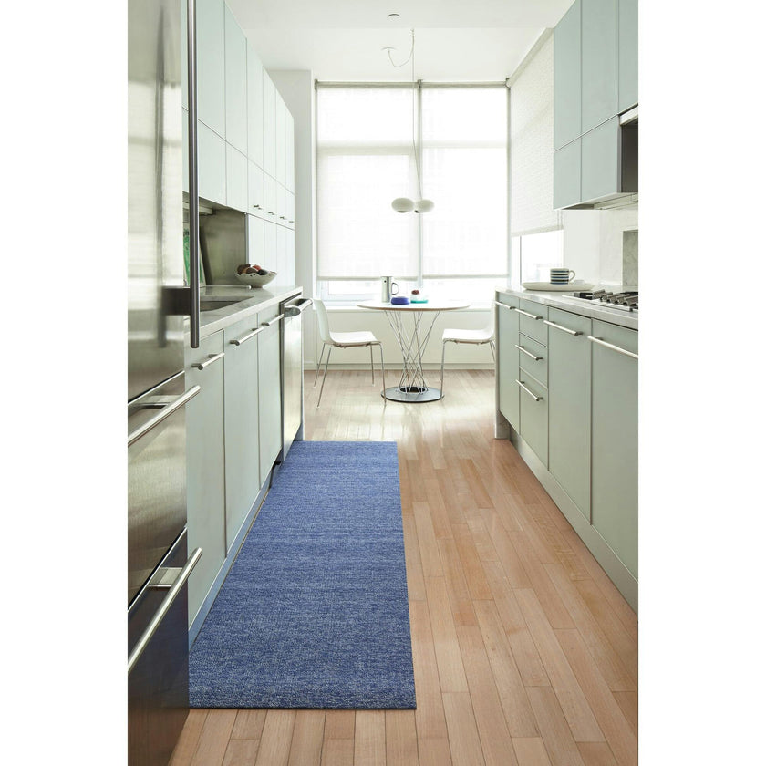 Heathered Floor Mat, Cornflower