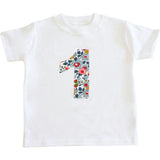 Liberty of London Children's Birthday Short Sleeve T-shirt
