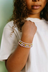 Basic White Bracelet