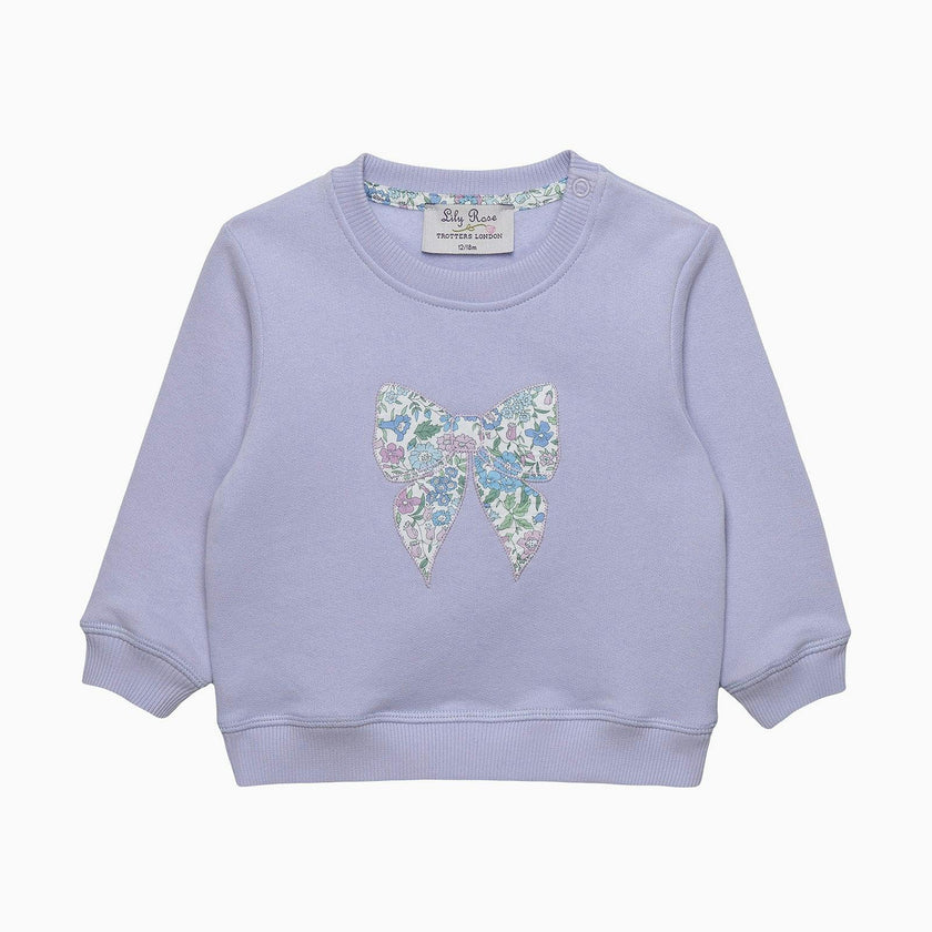 Baby Emma & Amelia Bow Sweatshirt