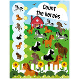Scratch & Glitter Activity Book: Horses
