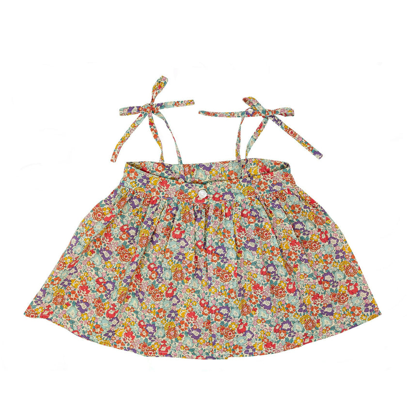 Little Royals Blouse - Liberty Orange
