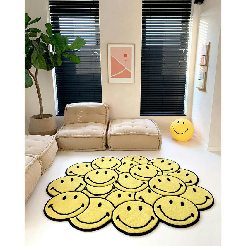 Smiley Bunch Rug