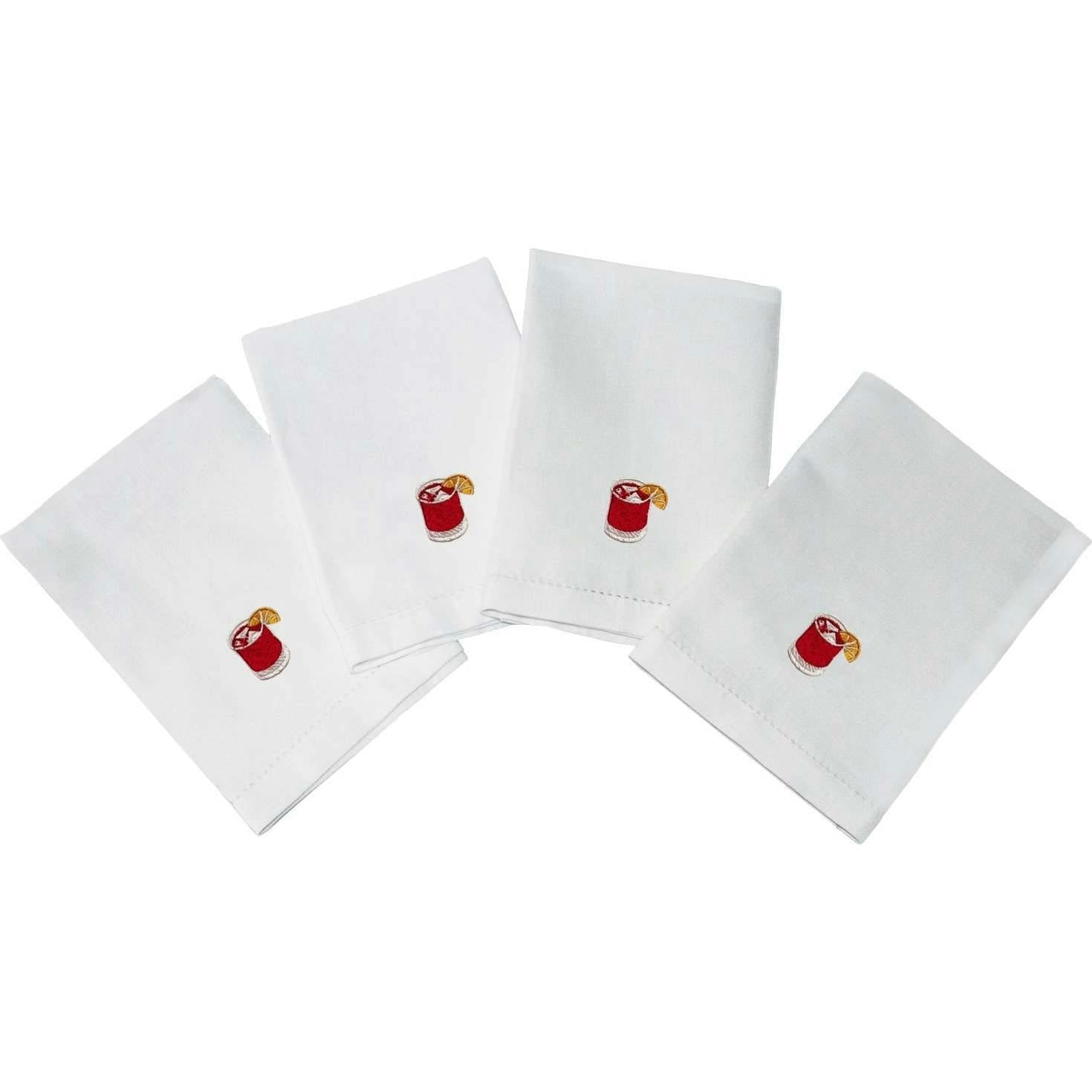 'Negroni' Dinner Napkins (Set of 4)