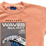 Kids’ Sunset Crew Sweatshirt - Waves