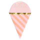 Ice Cream With Sprinkles Plates