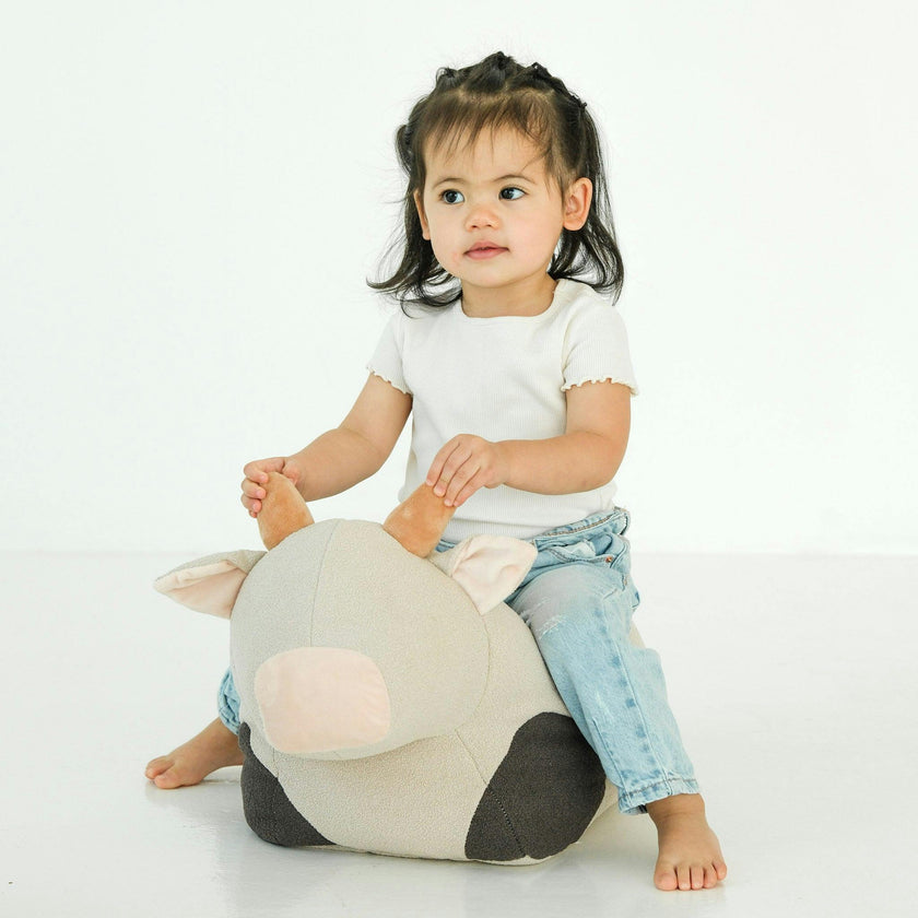 MOO MOO COW POUF