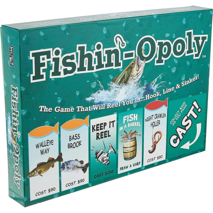Late for the Sky Fishin'-Opoly Board Game