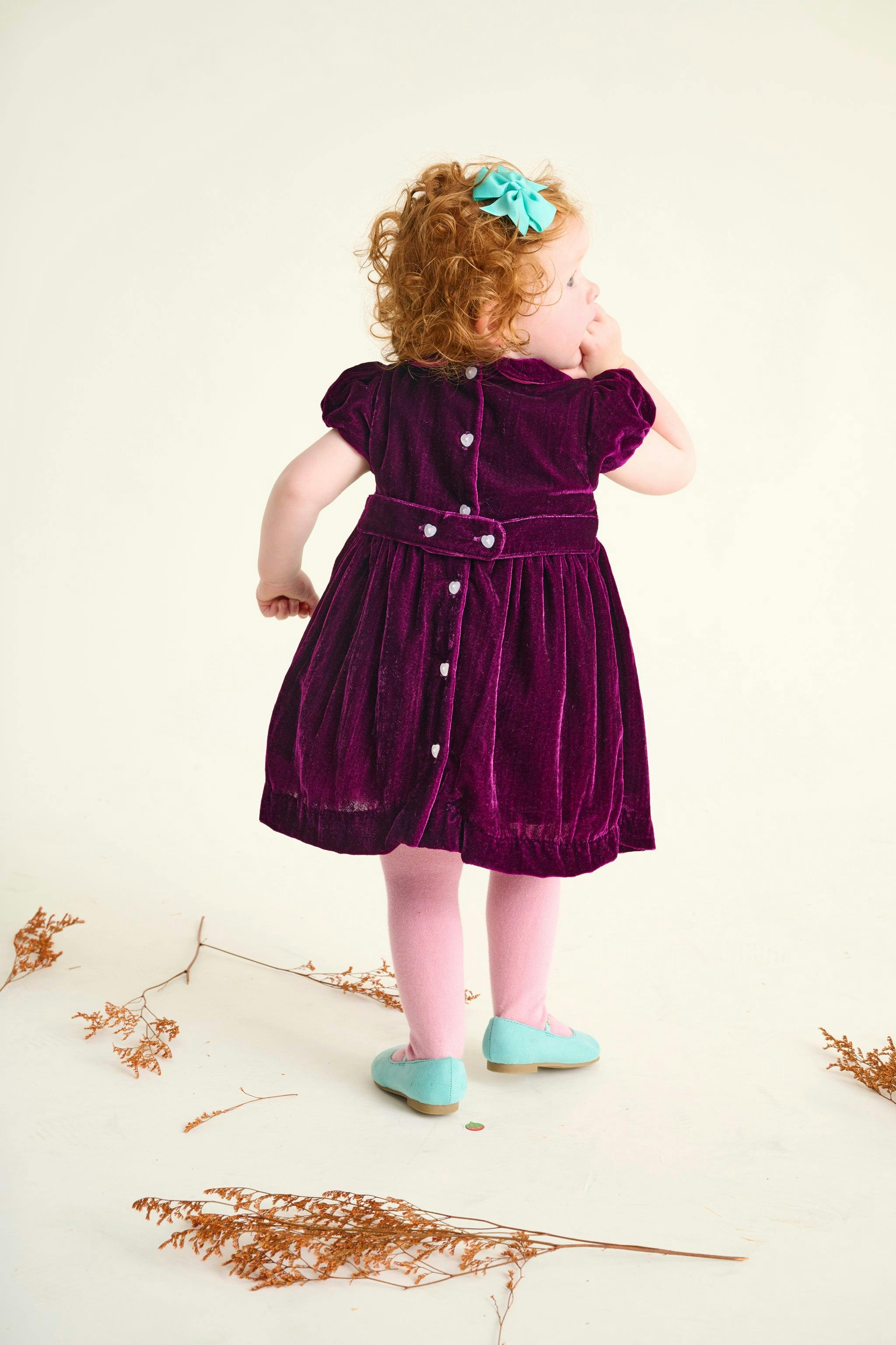 Smocked Baby Party Dress Petra