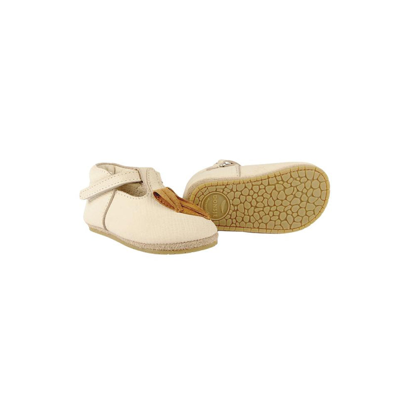 Nanoe Shoes | Banana | Cream Scored Leather