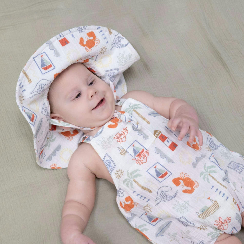 Club Mediterranean - Wide Brim Sun Hat