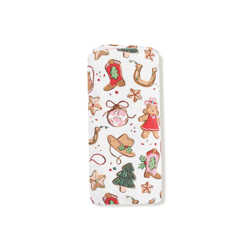 Cowgirl Christmas - Swaddle Blanket