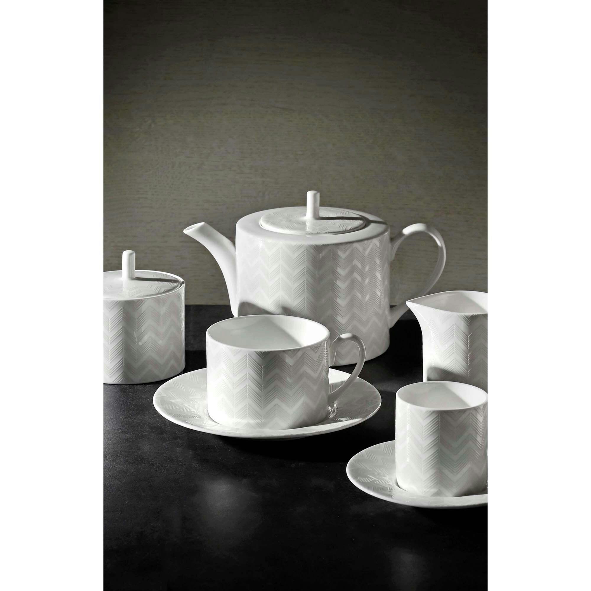 Creamer Zig Zag  White Diam. 3.5