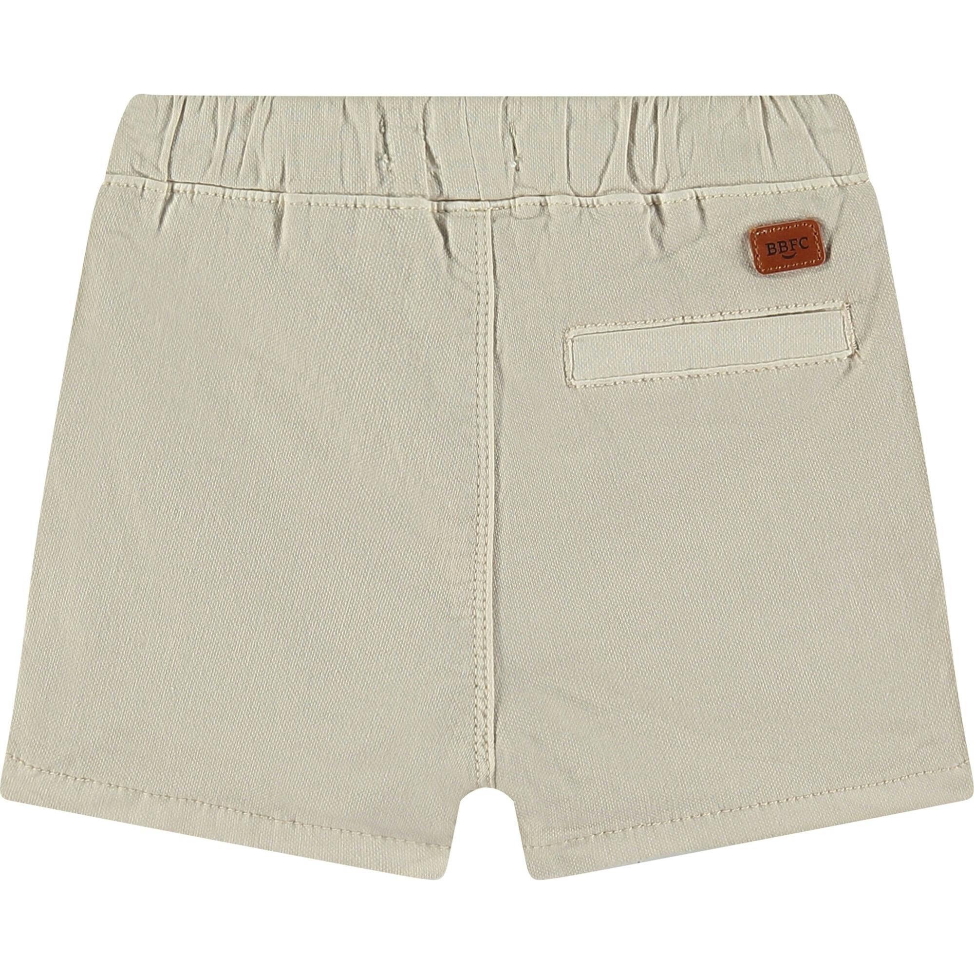 Twill 2-Pocket Drawstring Shorts