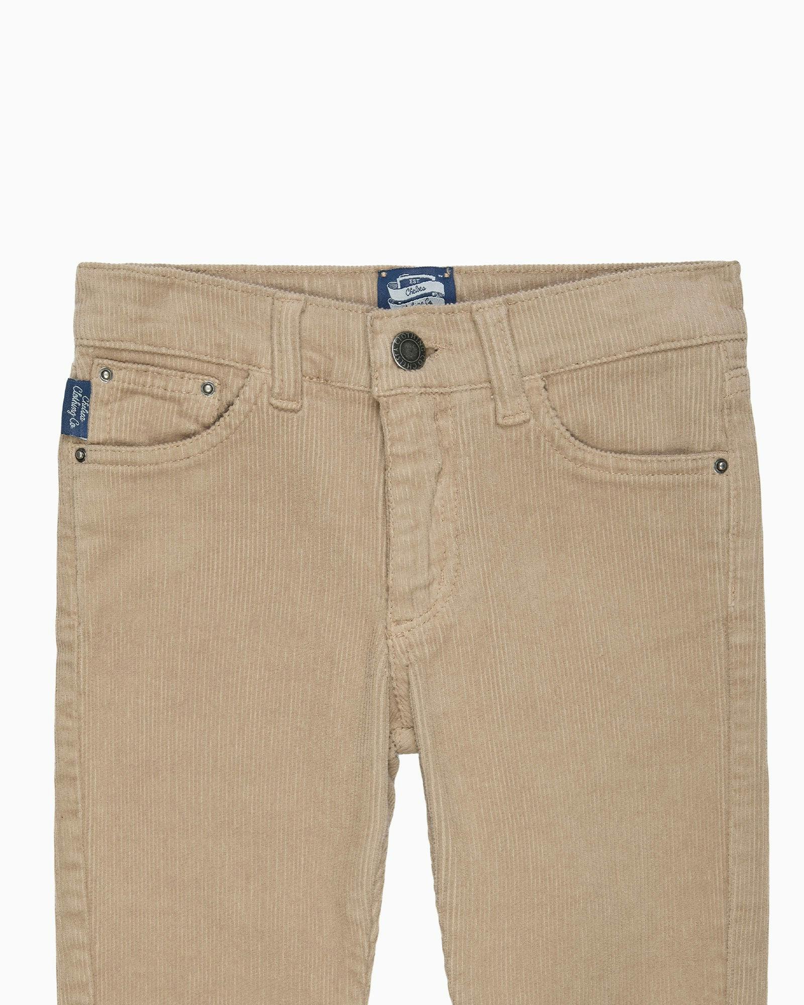 Dylan Cord Pants in Camel