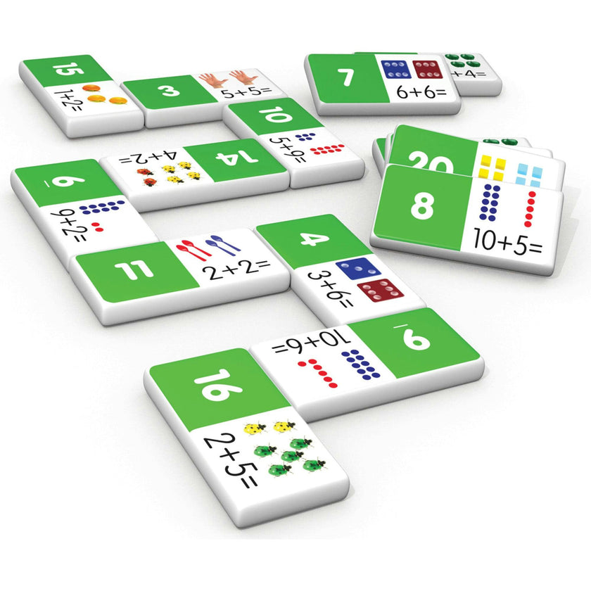Addition Dominoes: 28-Piece Set