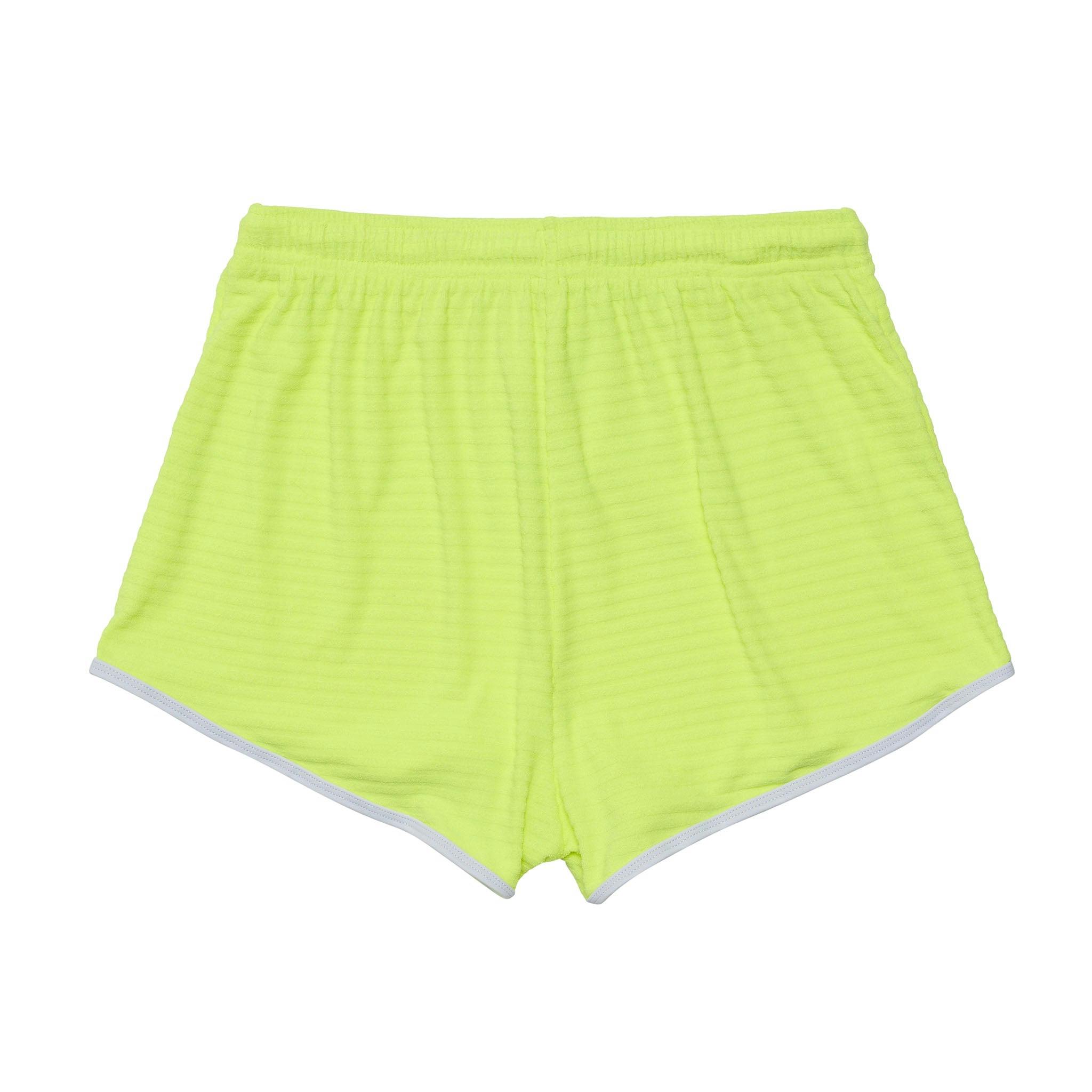 UPF50+ Contrast Piped Drawstring Swim Shorts
