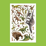Color & Sticker Fun: Dinosaurs
