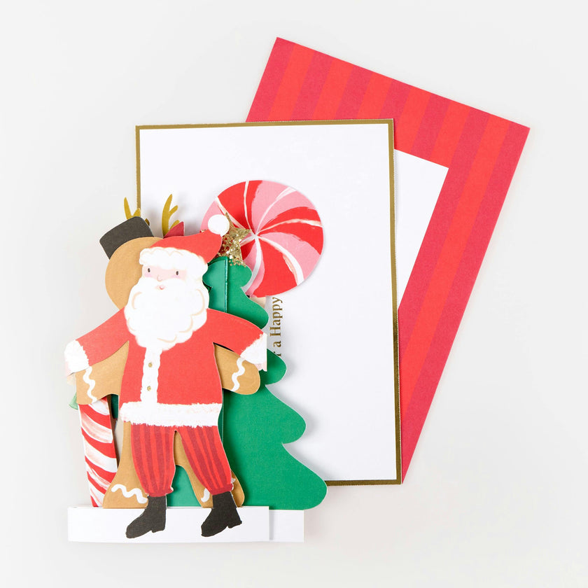 Jolly Christmas Concertina Card