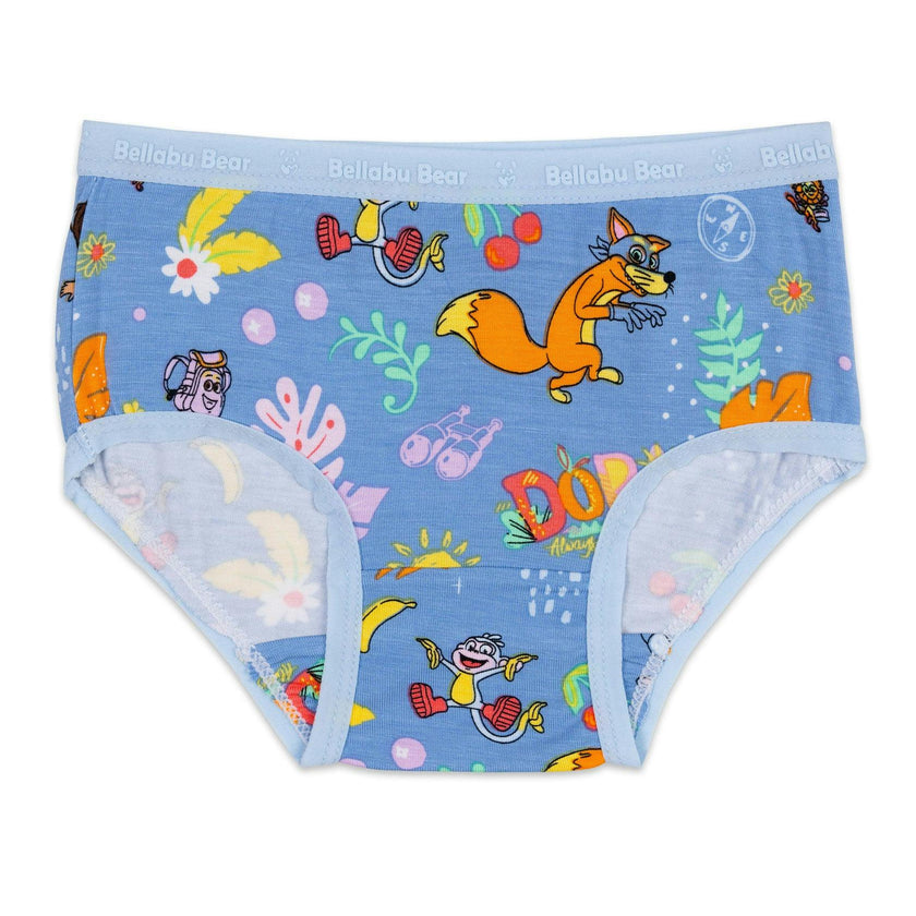 Dora: The Explorer Bamboo Girls' Underwear 7-Pack