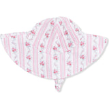 Winding Roses Stripe - Wide Brim Sun Hat