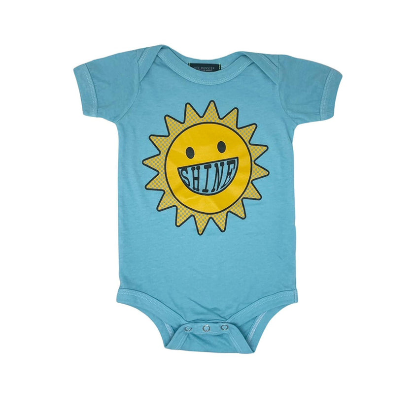 Sunshine Blue Baby Onesie - Unisex for Boys and Girls