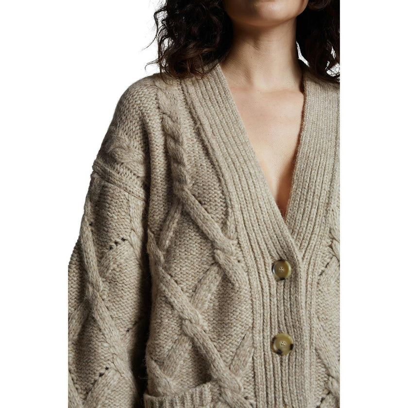 KAYLN CARDI | OATMEAL MELANGE